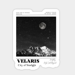 Velaris - City of Starlight ACOTAR SJM Sticker